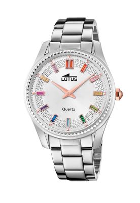Reloj 18898/2 Lotus Plateado Mujer Bliss