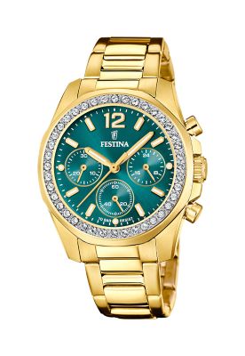Reloj F20609/6 Festina Verde Mujer Boyfriend Collection