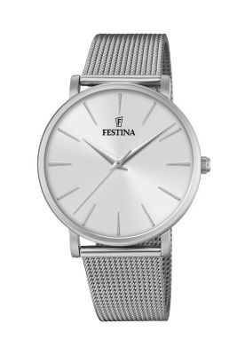 Reloj F20475/1 Festina Plateado Mujer Boyfriend Collection
