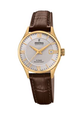 Reloj F20011/2 Festina Swiss Gris Mujer Swiss Made