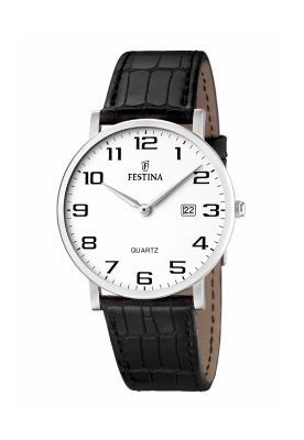 Reloj F16476/1 Festina Blanco Hombre Correa Clásico