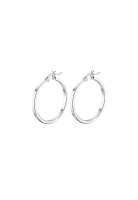 Aros LP3277-4/2 Lotus Silver Mujer Hoops