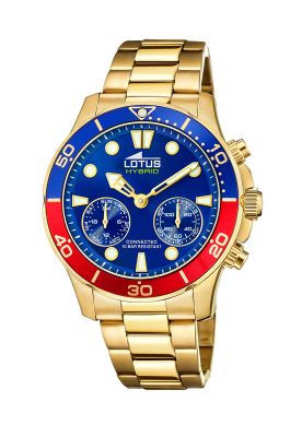 Reloj 18802/3 Lotus Azul Hombre Connected