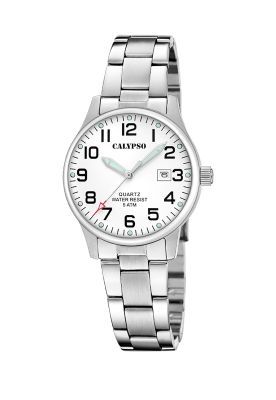 Reloj K5861/1 Calypso Blanco Mujer Basic