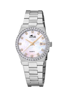 Reloj 18885/B Lotus Blanco Mujer The Ambassadors Collections