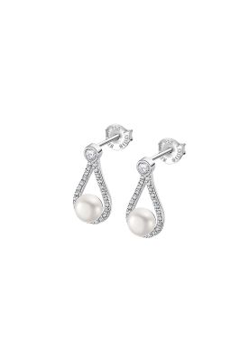 Aros LP3481-4/1 Lotus Silver Mujer Pearls