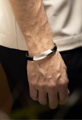 Imagen 2 del producto Pulsera LS2543-2/1 Lotus Style Negro Hombre Men Basic