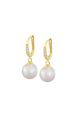 Aros LP3318-4/2 Lotus Silver Mujer Pearls