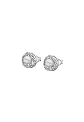 Aros LP3095-4/1 Lotus Silver Mujer Pearls