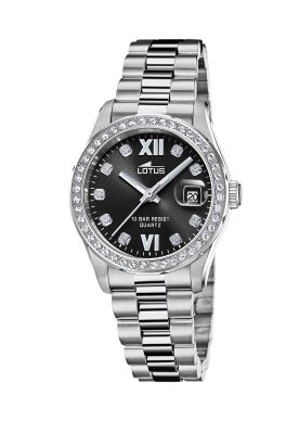 Reloj 18933/4 Lotus Negro Mujer The Ambassadors Collection