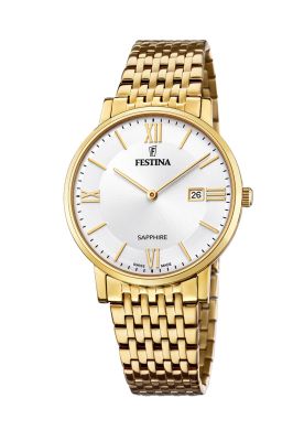 Reloj F20020/1 Festina Swiss Plateado Hombre Swiss Made