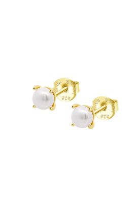 Aros LP3409-4/3 Lotus Silver Mujer Pearls