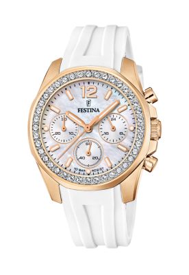 Reloj F20611/1 Festina Plateado Mujer Boyfriend Collection