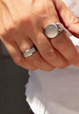 Imagen 2 del producto Anillo LS2395-3/128 Lotus Style Hombre Dark Style