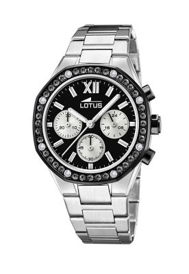 Reloj 18872/4 Lotus Negro Mujer cellent