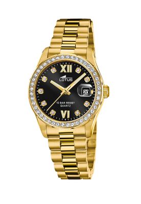 Reloj 18979/2 Lotus Negro Mujer The Ambassadors Collection