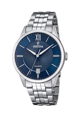 Reloj F20425/2 Festina Azul Acero Hombre Acero Clásico