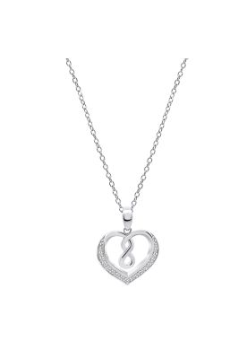 Collar LP3580-1/1 Lotus Silver Mujer Moments