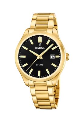 Reloj F20740/3 Festina Negro Hombre Acero Clasico