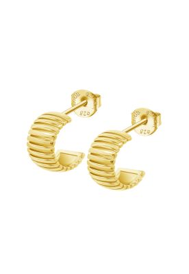 Aros LP3782-4/2 Lotus Silver Mujer Hoops