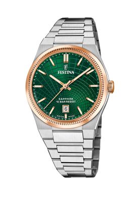 Reloj F20065/3 Festina Swiss Verde Hombre Rive Collection
