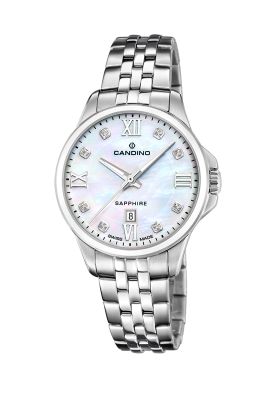 Reloj C4766/1 Candino Swiss Blanco Mujer Couples Classic