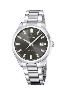 Reloj F20736/5 Festina Negro Hombre Acero Clasico