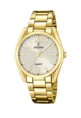 Reloj F20640/1 Festina Champaña Mujer Boyfriend Collection