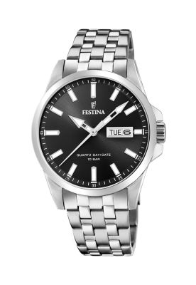 Reloj F20357/4 Festina Negro Hombre Acero Clásico