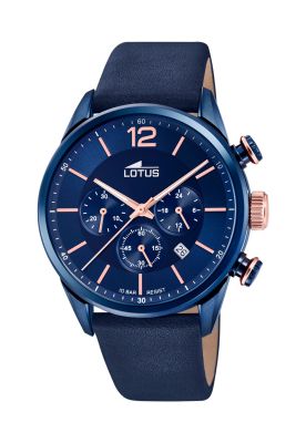 Reloj 18681/2 Lotus Azul Hombre Chrono