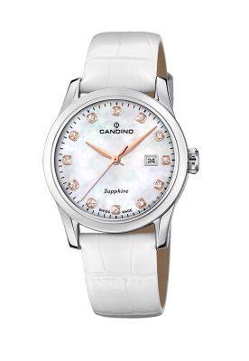 Reloj C4736/1 Candino Swiss Blanco Mujer Couples Classic