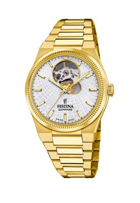 Imagen 1 del producto Reloj F20064/1 Festina Swiss Plata Mujer Automático