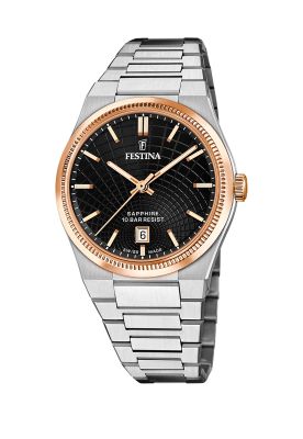 Reloj F20065/4 Festina Swiss Negro Hombre Rive Collection