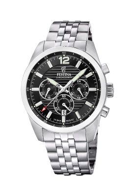 Reloj F20742/3 Festina Negro Hombre Timeless Chronograph