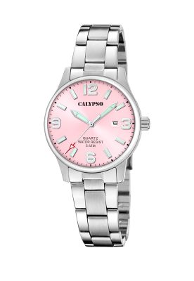 Reloj K5861/5 Calypso Plateado Mujer Basic
