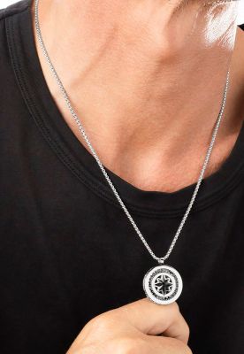 Imagen 2 del producto Collar LS2368-1/1 Lotus Style Hombre Men In Black