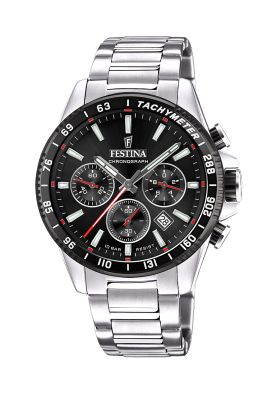 Reloj F20560/6 Festina Negro Hombre Timeless Chronograph