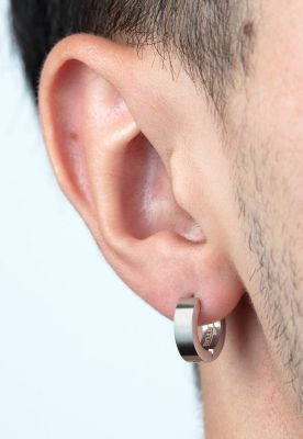 Imagen 2 del producto Aros LS2160-4/1 Lotus Style Hombre Mens Earring