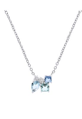 Collar LP3637-1/1 Lotus Silver Mujer Leros