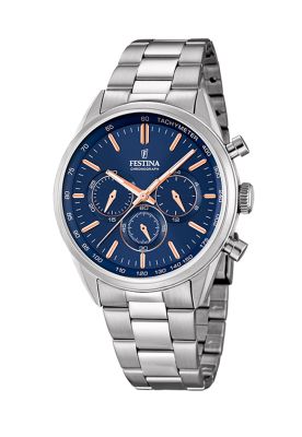 Reloj F16820/A Festina Plateado Hombre Timeless Chronograph