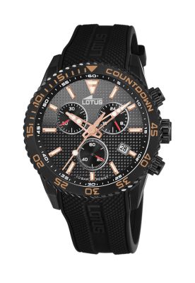 Reloj 18672/C Lotus Negro Hombre Lotus R