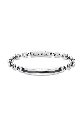 Pulsera LS1966-2/2 Lotus Style Hombre Men In Black
