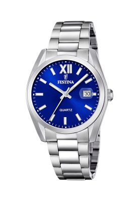Reloj F20707/4 Festina Azul Hombre Acero Clasico