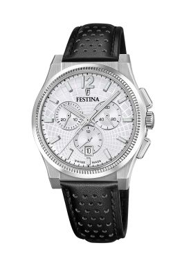 Reloj F20060/1 Festina Swiss Plata Hombre Rive Collection