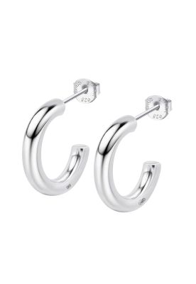 Imagen 1 del producto Aros LP3854-4/3 Lotus Silver Mujer Hoops
