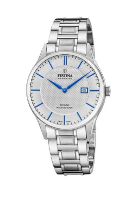 Imagen 1 del producto Reloj F20067/3 Festina Swiss Gris Hombre Acero Clásico