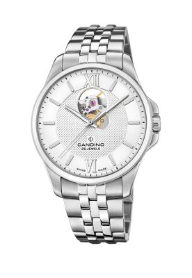 Reloj C4780/1 Candino Swiss Plata Hombre Automático
