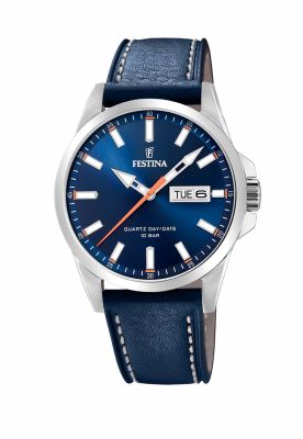 Reloj F20358/3 Festina Azul Hombre Acero Clásico