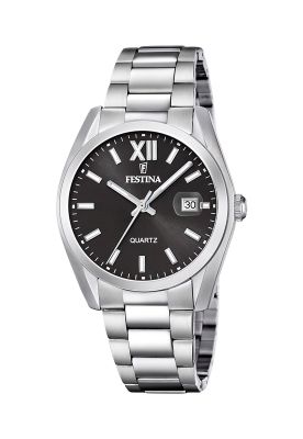 Reloj F20707/6 Festina Negro Hombre Acero Clasico