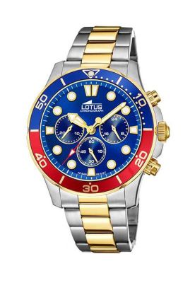 Reloj 18757/4 Lotus Azul Hombre Crono Deportivo